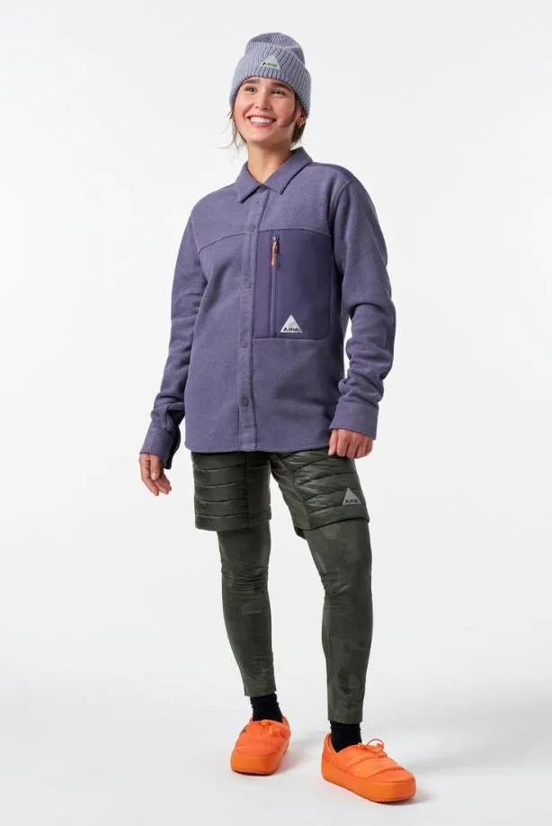 Orage Hoodies and Fleeces Women Hunter Fleece Shirt UnisexDark Mineral