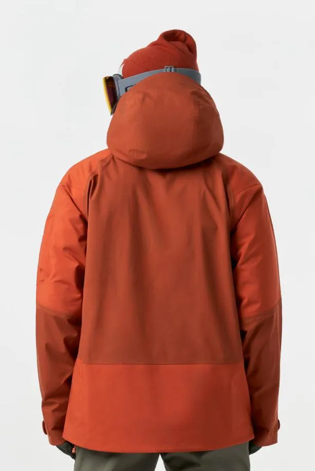 Orage Jackets Men MtnX Highland 3L Hybrid JacketDark Terracotta Orage Jackets Men MtnX Highland 3L Hybrid JacketDark Terracotta