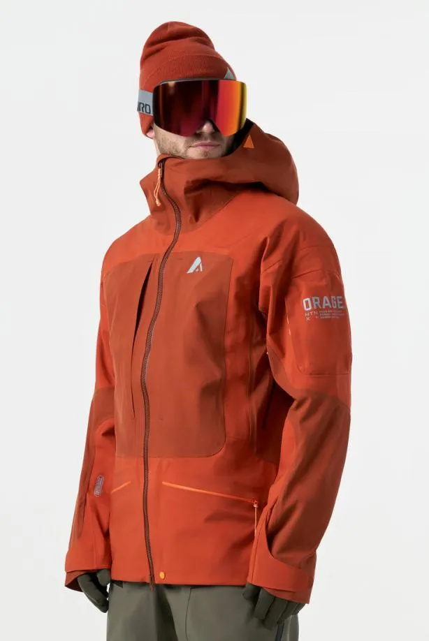 Orage Jackets Men MtnX Highland 3L Hybrid JacketDark Terracotta Orage Jackets Men MtnX Highland 3L Hybrid JacketDark Terracotta