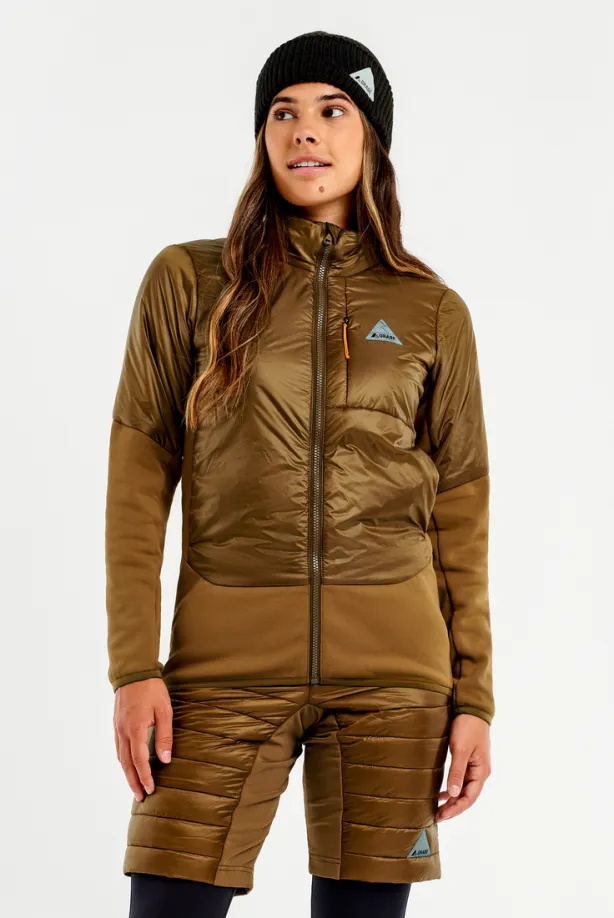 Orage Mid Layers Women Stella Hybrid LayeringAmber