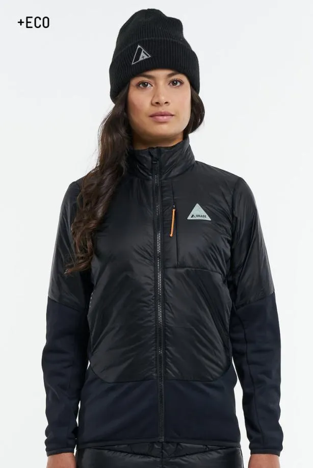 Orage Mid Layers Women Stella Hybrid LayeringBlack