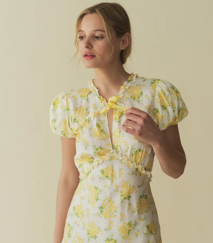 ORIANNA DRESS Salt May Bell Floral Shop DEN Dresses
