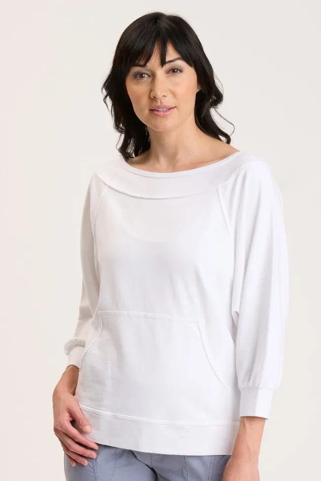 Orville Pullover White Clothing XCVI Sweatshirts