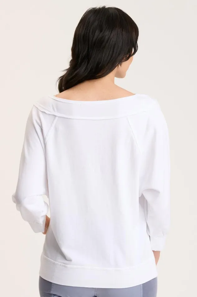 Orville Pullover White Clothing XCVI Sweatshirts