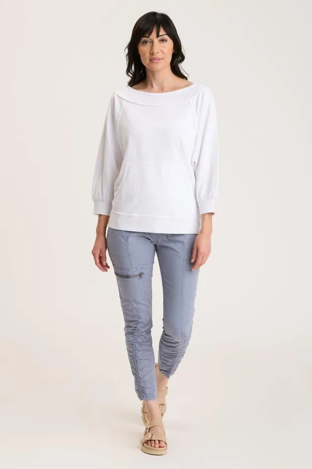 Orville Pullover White Clothing XCVI Sweatshirts
