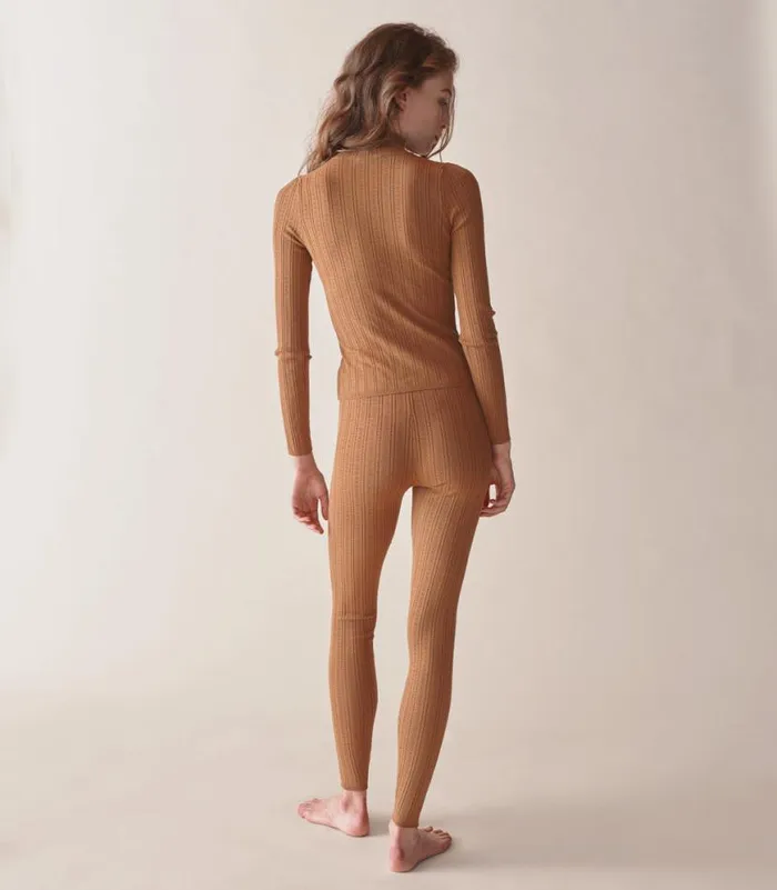 OSLO TURTLENECK Toasted Pecan Shop DEN Knitwear