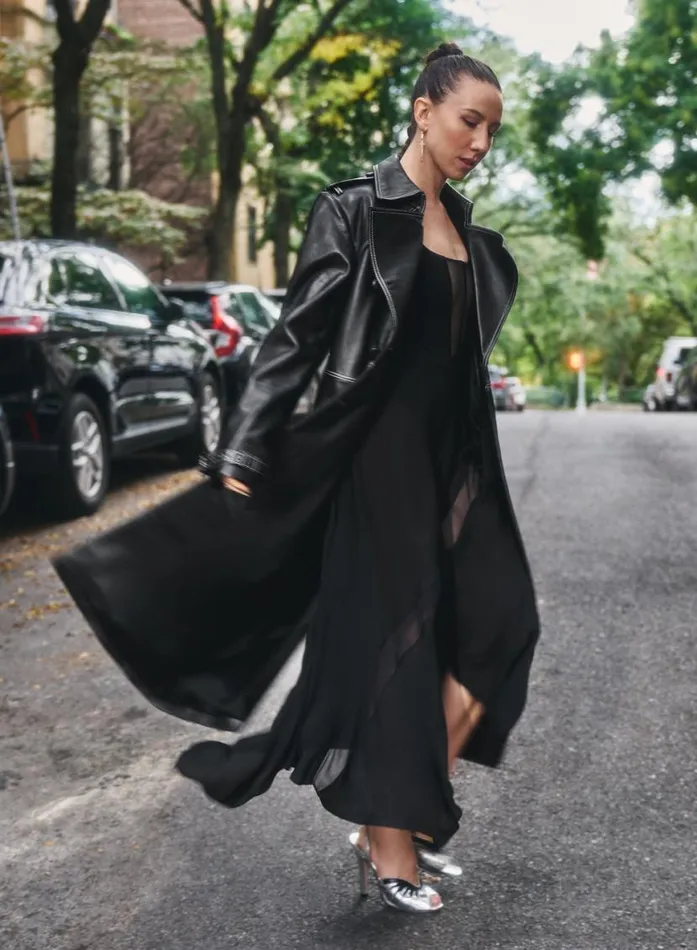 Outerwear Clothing Fleur Du Mal Leather Trench Coat Black