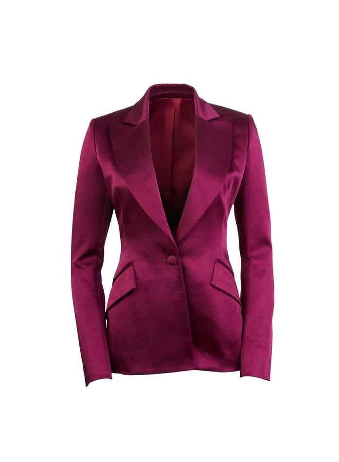 Outerwear Clothing Fleur Du Mal Tailored Blazer Malbec