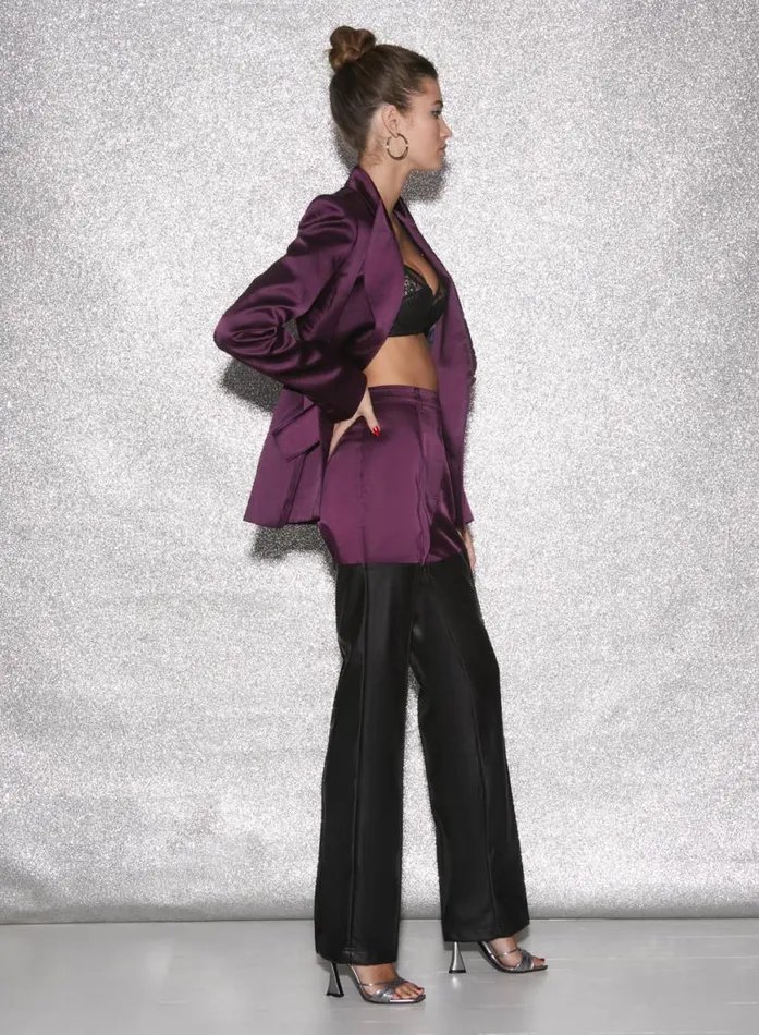 Outerwear Clothing Fleur Du Mal Tailored Blazer Malbec