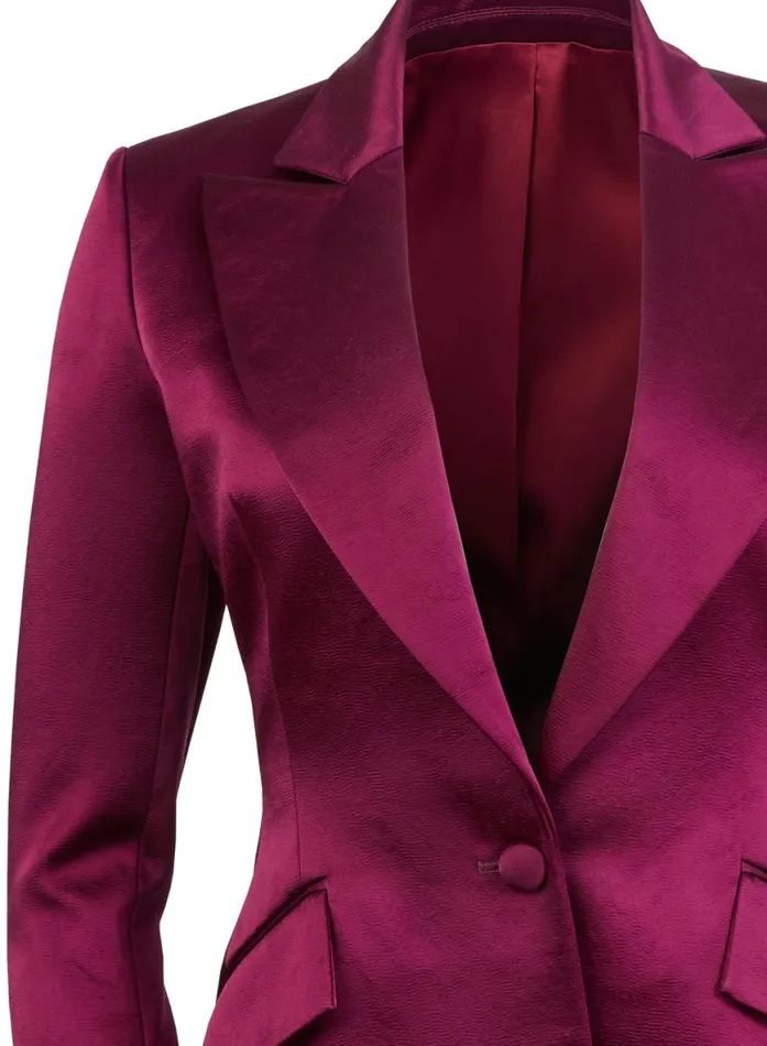 Outerwear Clothing Fleur Du Mal Tailored Blazer Malbec