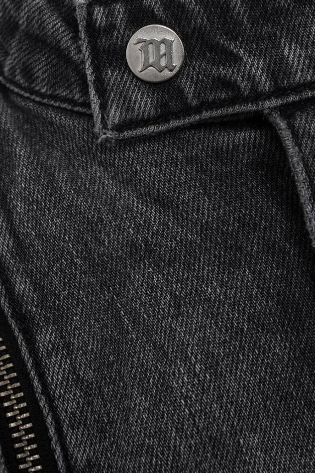Outerwear Men MISBHV Downtown La Denim Moto Jacket Black