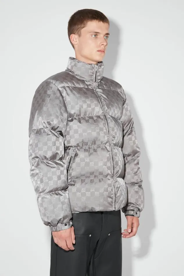 Outerwear Men MISBHV Nylon Monogram Puffer Grey