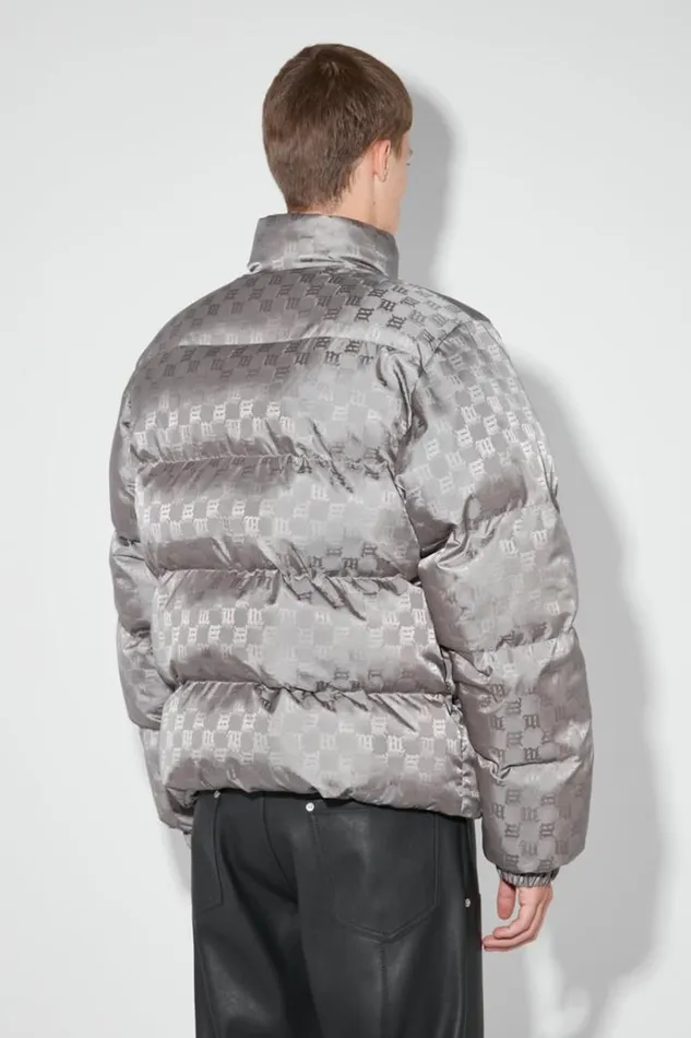 Outerwear Men MISBHV Nylon Monogram Puffer Grey