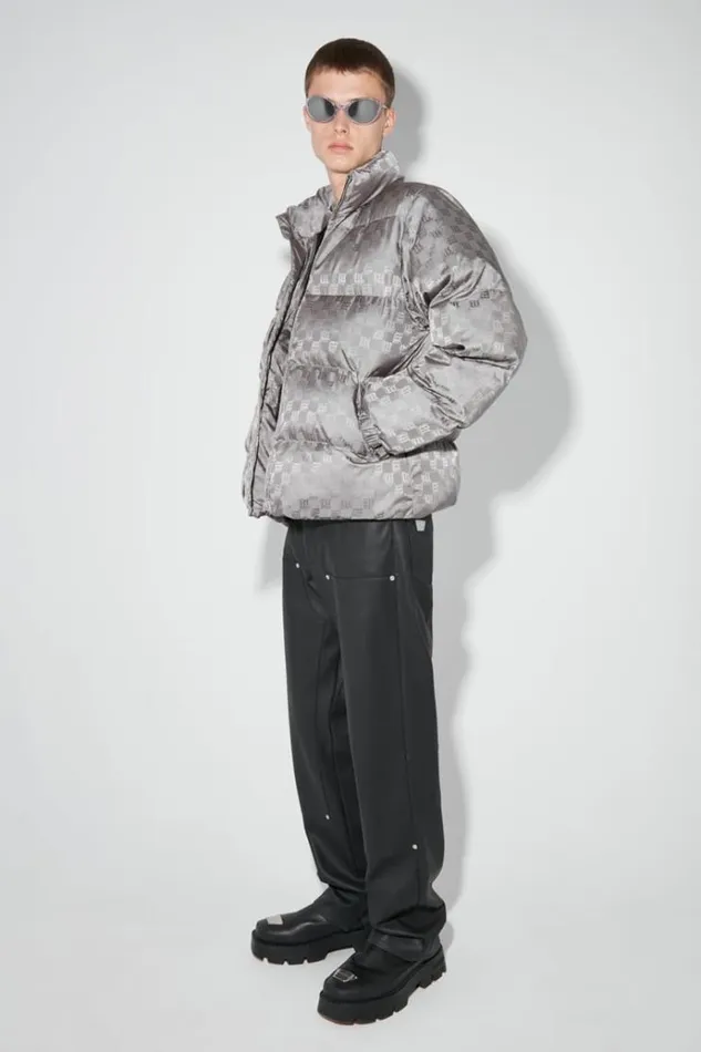 Outerwear Men MISBHV Nylon Monogram Puffer Grey