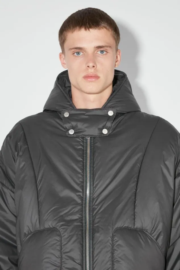 Outerwear Men MISBHV Ultra Fine Nylon Sculptural Puffer Space Grey