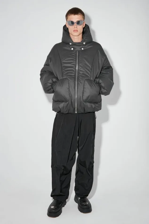 Outerwear Men MISBHV Ultra Fine Nylon Sculptural Puffer Space Grey