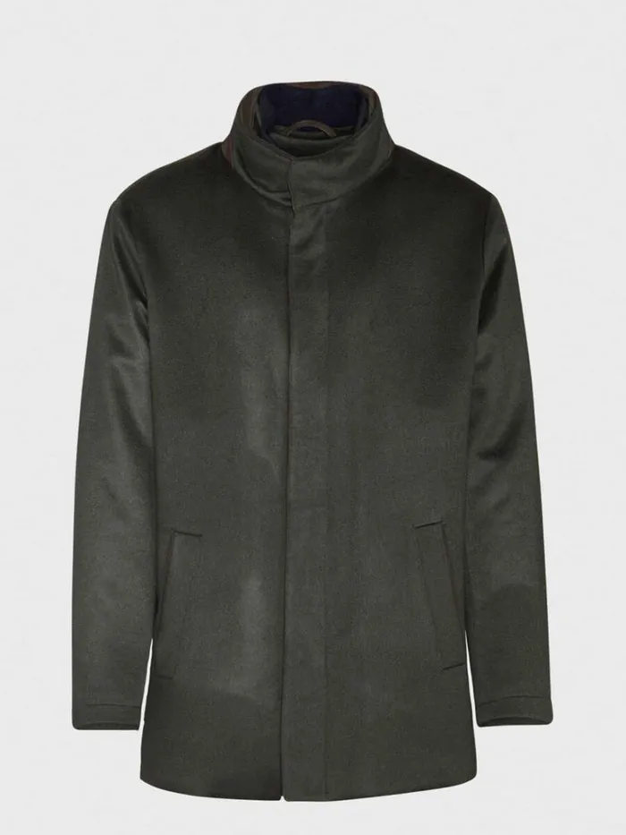 Outerwear Mens Paul Stuart Cashmere Car Coat Navy