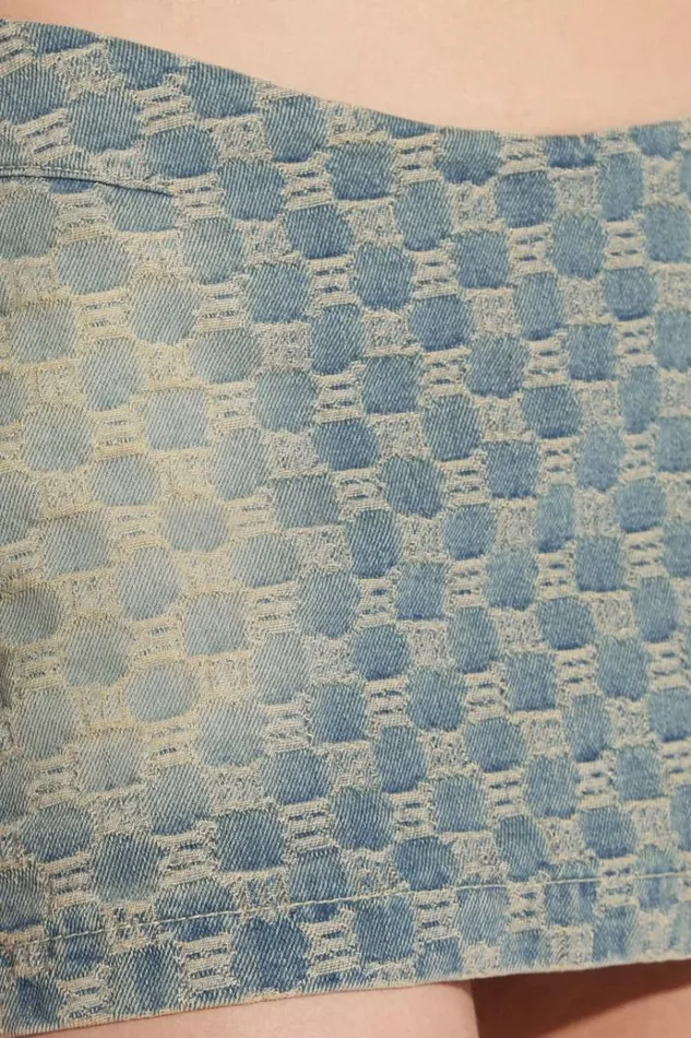 Outerwear Women MISBHV Jacquard Denim Monogram Jacket Blue