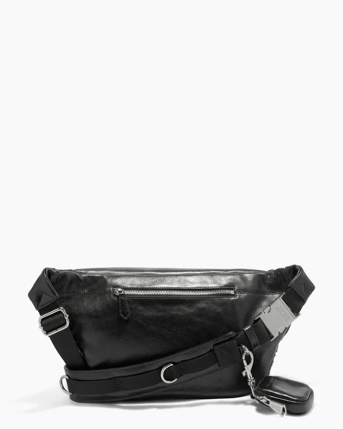 Outta Here Novelty Large Sling Black Snake Studs Women Aimee Kestenberg Crossbody Bags