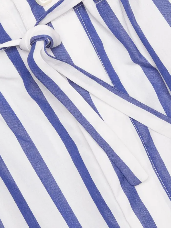 Pajamas and Loungewear Mens Paul Stuart Stripe Cotton Pant Blue Pajamas and Loungewear Mens Paul Stuart Stripe Cotton Pant Blue