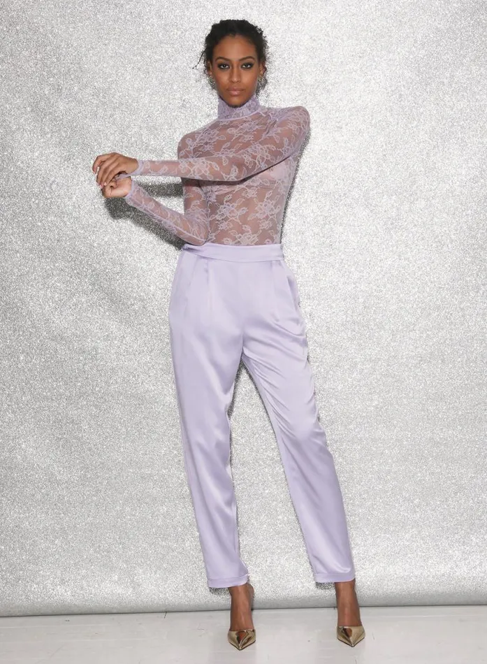 Pants Clothing Fleur Du Mal Tuxedo Pant Thistle