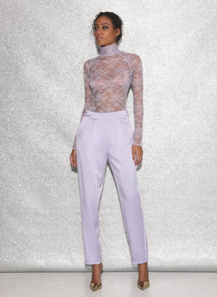 Pants Clothing Fleur Du Mal Tuxedo Pant Thistle