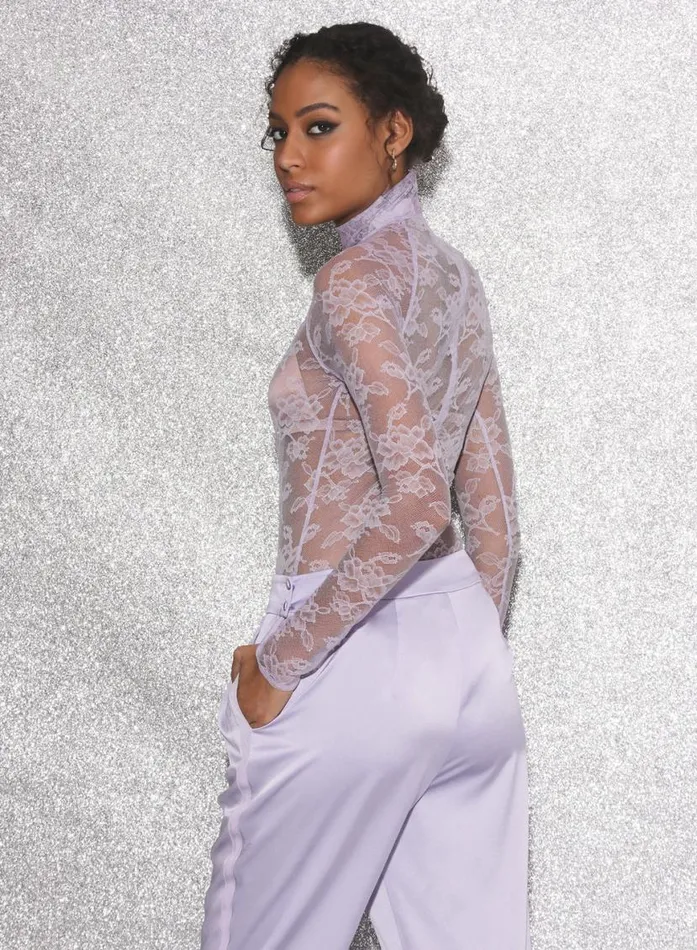 Pants Clothing Fleur Du Mal Tuxedo Pant Thistle