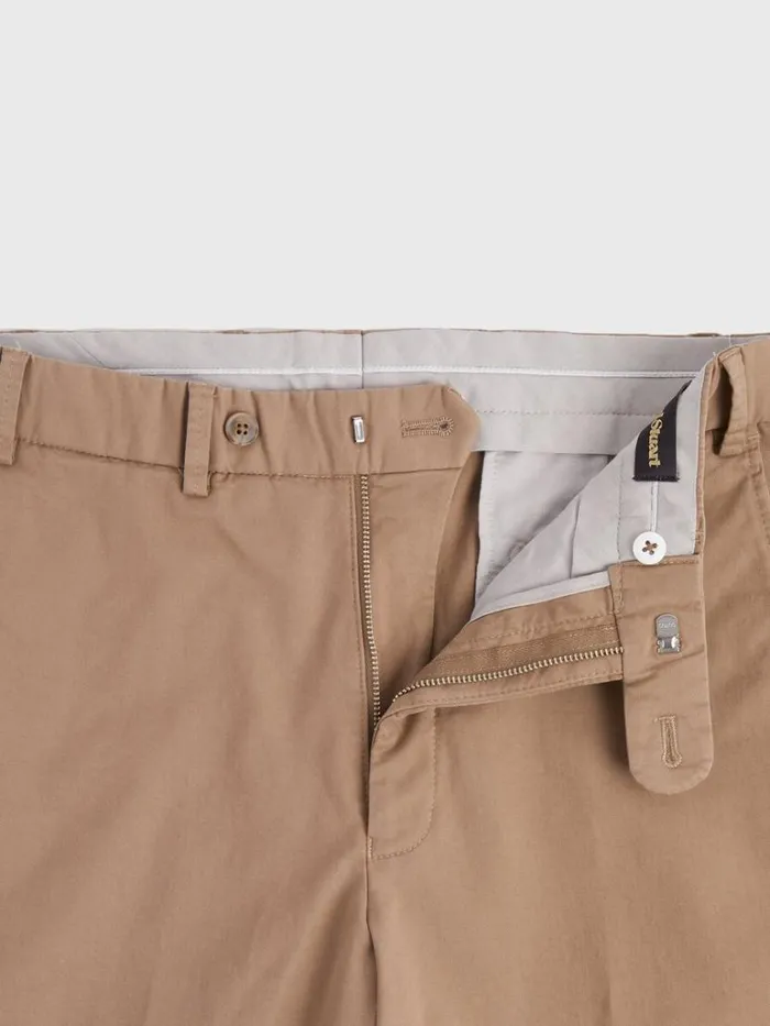 Pants Mens Paul Stuart All Year Weight Khaki Dark Khaki