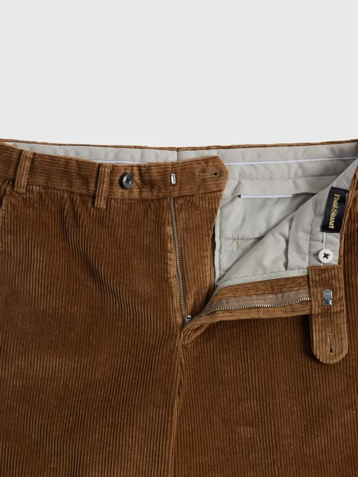 Pants Mens Paul Stuart Cotton Corduroy Newton Pant Dark Brown