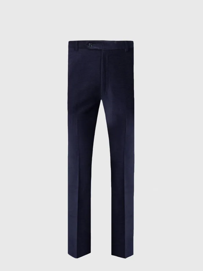 Pants Mens Paul Stuart Cotton Horizontal Cord James Trouser Brown