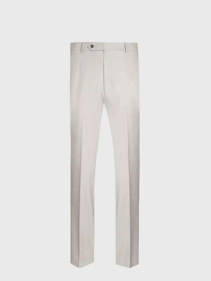Pants Mens Paul Stuart Lightweight Covert Trouser Light Grey