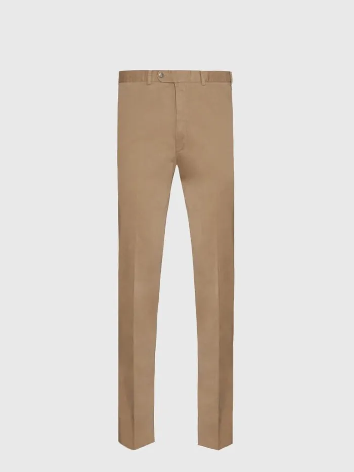 Pants Mens Paul Stuart Solid Khaki Pant Khaki