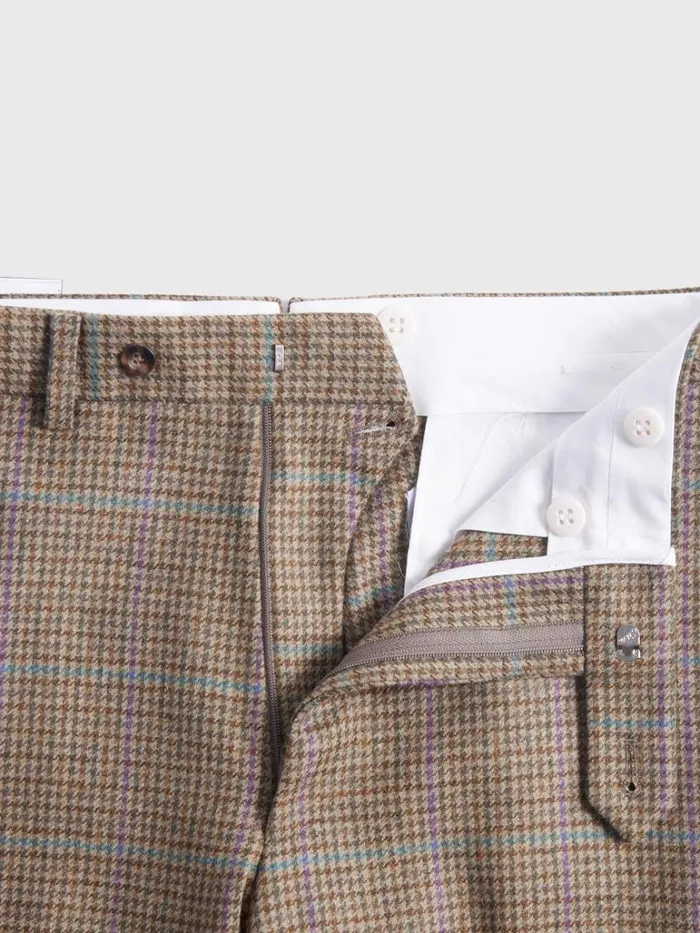 Pants Mens Paul Stuart Wool Plaid James Trouser Olive Pants Mens Paul Stuart Wool Plaid James Trouser Olive