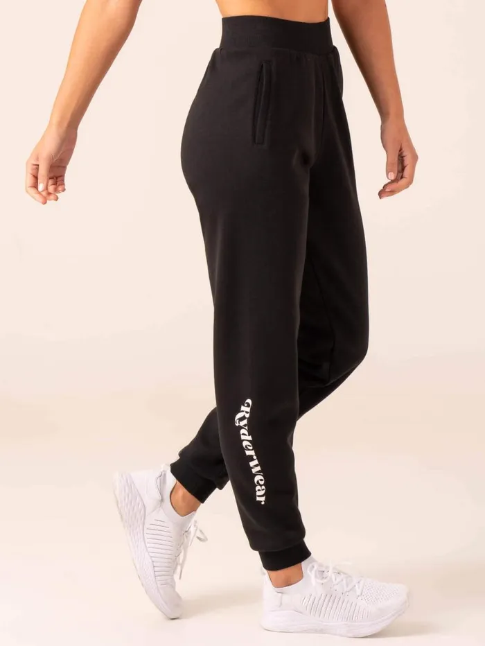 Pants Womens Ryderwear Reserve Track Pants Black