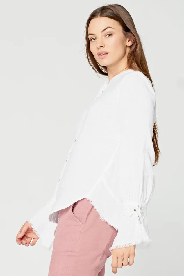 Parisian Shirt White Clothing XCVI ShirtsBlouses