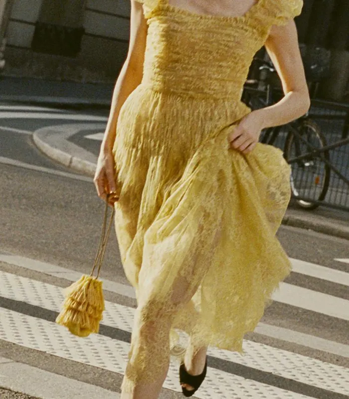 PASCALLE PURSE Lemon Chiffon Shop DEN Bags