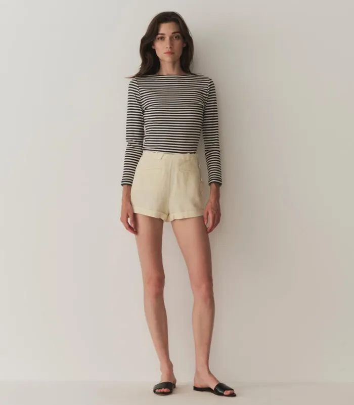 PAULETTE TEE Nantucket Stripe Shop DEN Tees