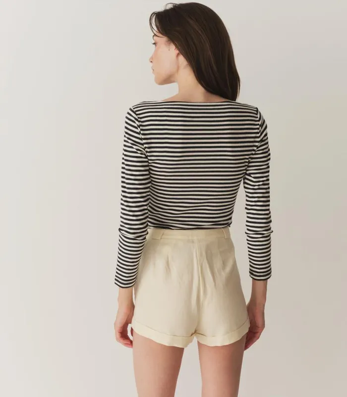 PAULETTE TEE Nantucket Stripe Shop DEN Tees