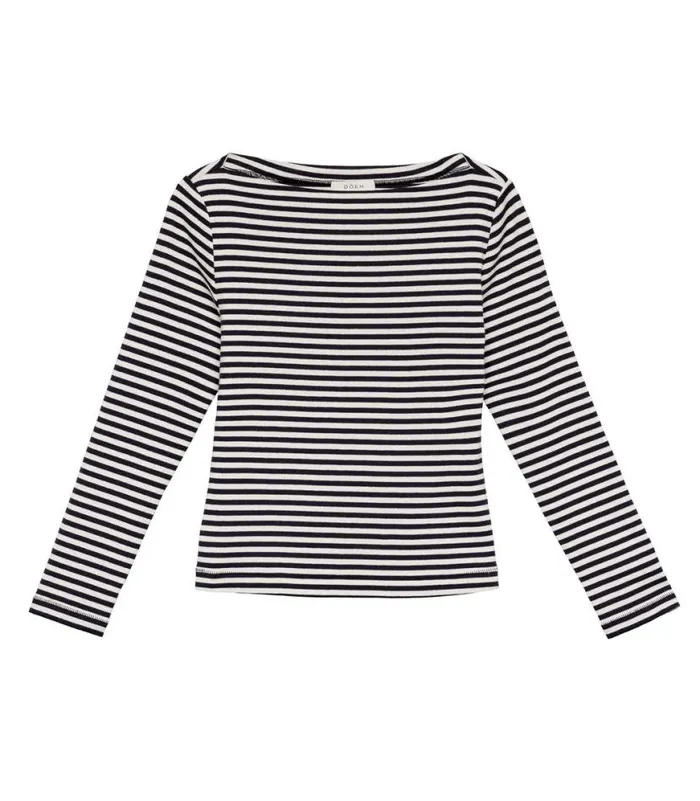 PAULETTE TEE Nantucket Stripe Shop DEN Tees