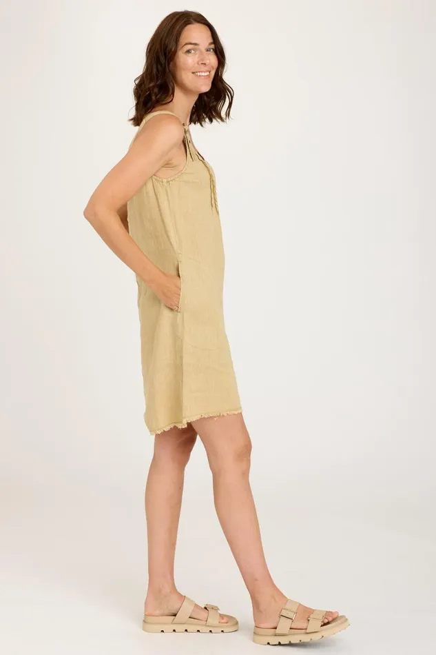 Pilar Tank Dress Linwood Sands Pigment Clothing XCVI Dresses