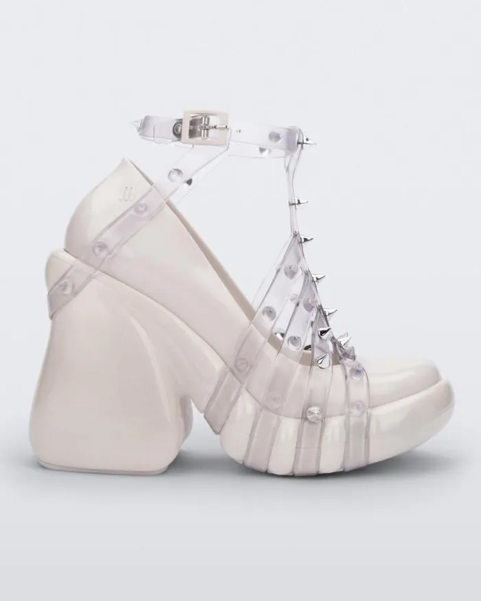 Platforms Women Melissa Punk Love Heel Whiteclear