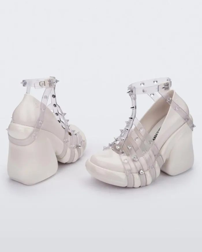 Platforms Women Melissa Punk Love Heel Whiteclear
