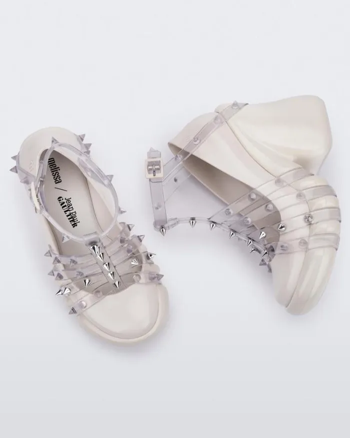 Platforms Women Melissa Punk Love Heel Whiteclear