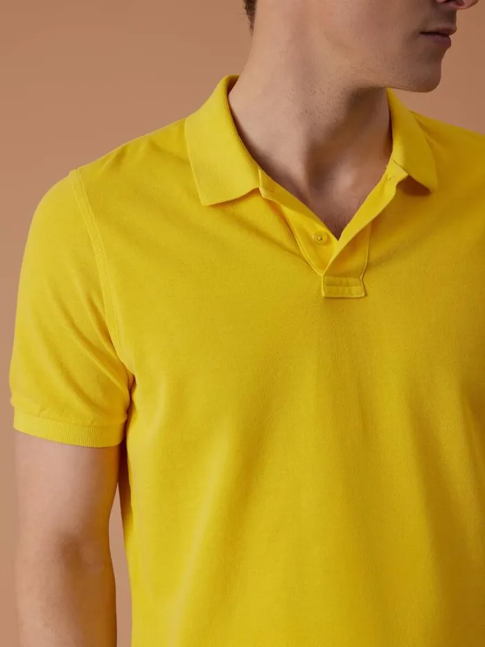 Polos and TShirts Mens Paul Stuart Cotton Polo Blue