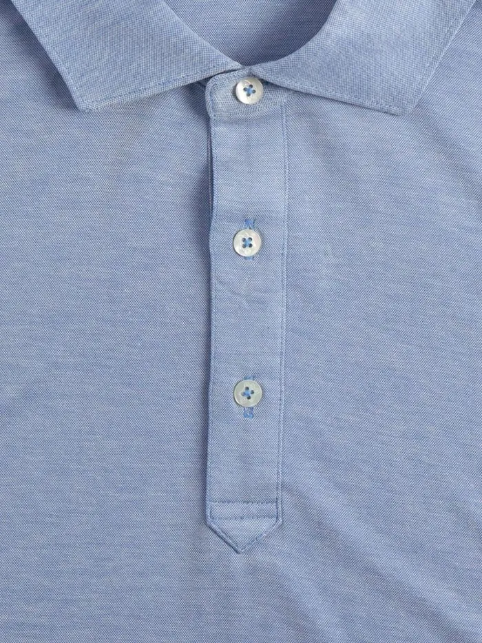 Polos and TShirts Mens Paul Stuart Oxford Performance Polo Lavender