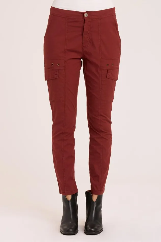 Poplin Timberline Legging Port Pigment Clothing XCVI Pants