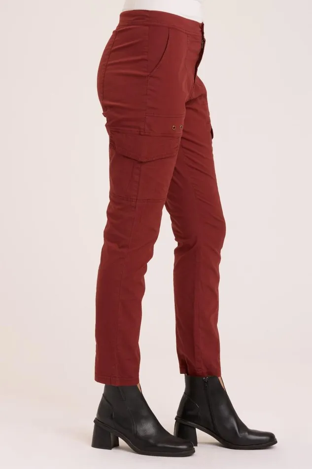 Poplin Timberline Legging Port Pigment Clothing XCVI Pants