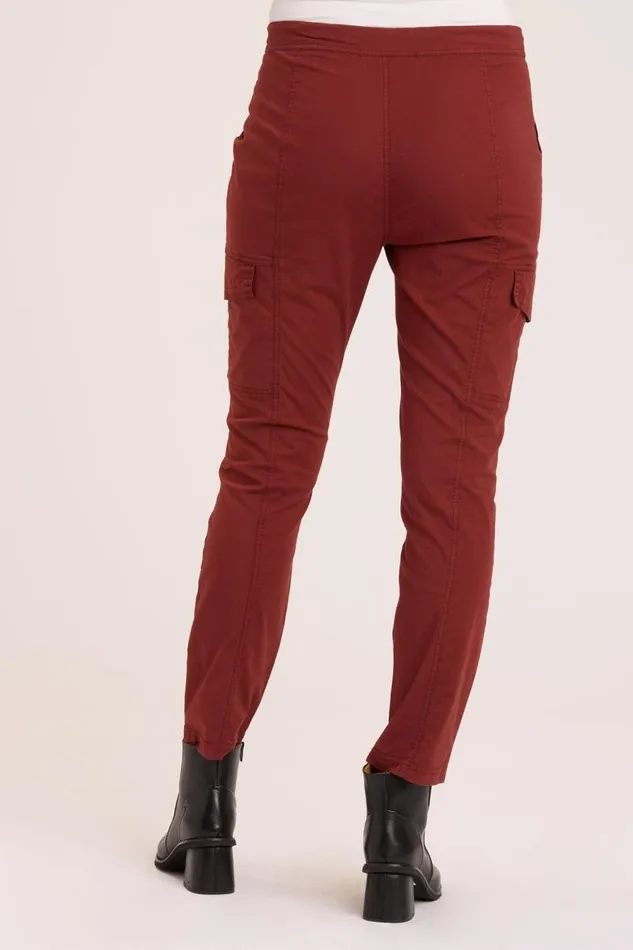 Poplin Timberline Legging Port Pigment Clothing XCVI Pants