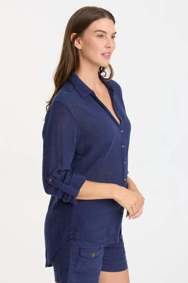 Porter Blouse Adrift Pigment Clothing XCVI ShirtsBlouses