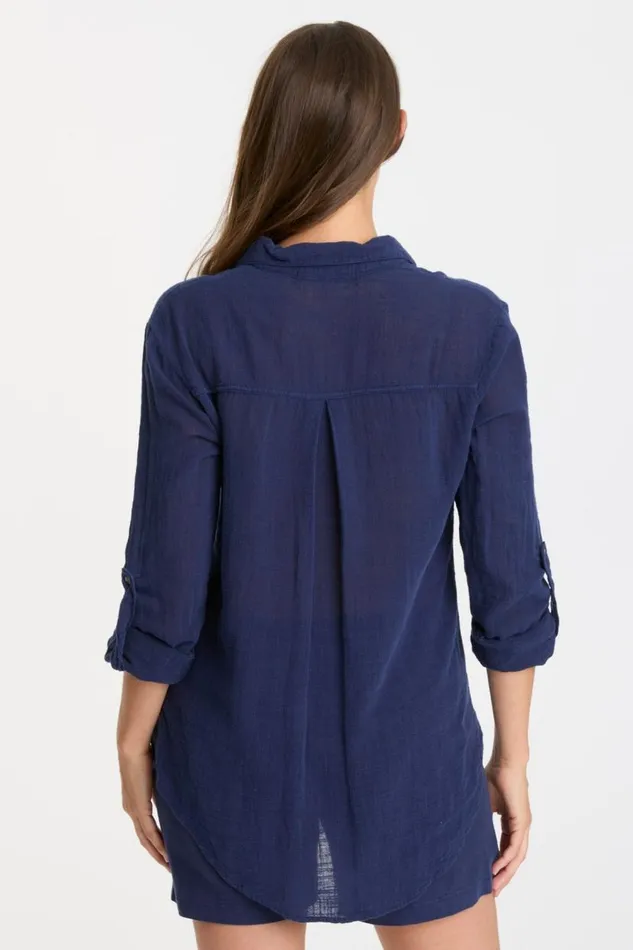 Porter Blouse Adrift Pigment Clothing XCVI ShirtsBlouses